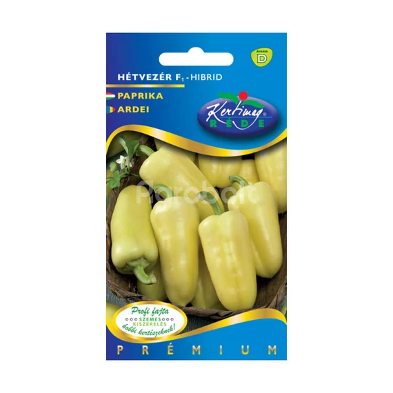 Paprika vetőmag Hétvezér F1 - Rédei Kertimag