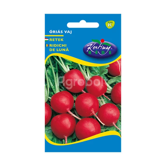 Retek vetőmag Óriás vaj 3g - Rédei Kertimag - rkm70060