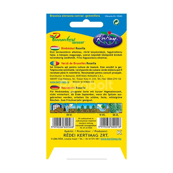 Rosabella bimbóskel vetőmag 2g Rédei Kertimag