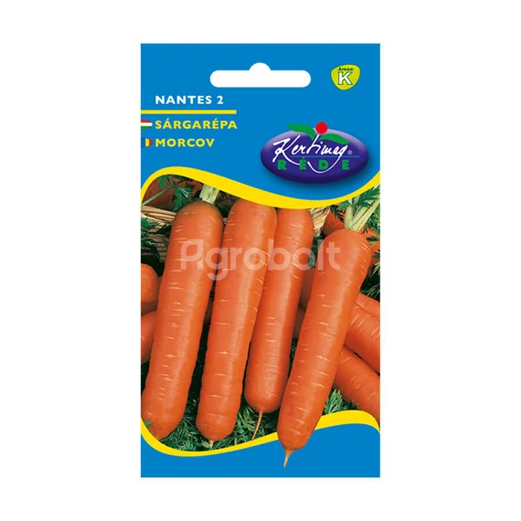 Sárgarépa vetőmag Nantes 2 5g- Rédei Kertimag - rkm70025