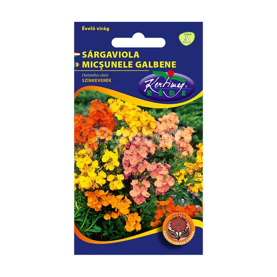 Sárgaviola színkeverék virágmag 1g Rédei Kertimag