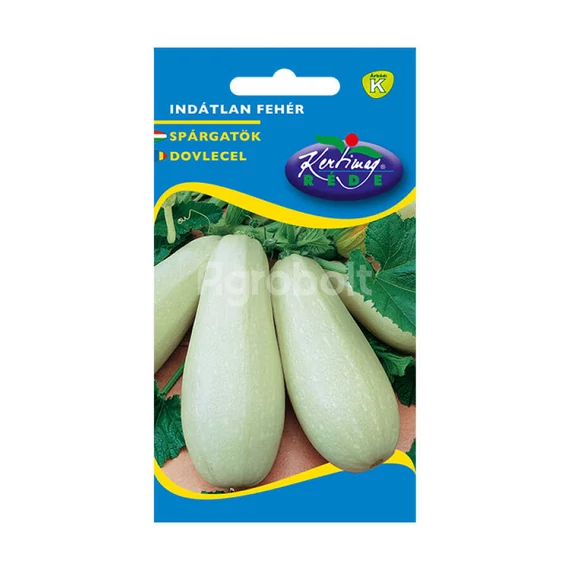 Spárgatök vetőmag Indátlan fehér 4g - Rédei Kertimag - rkm70049
