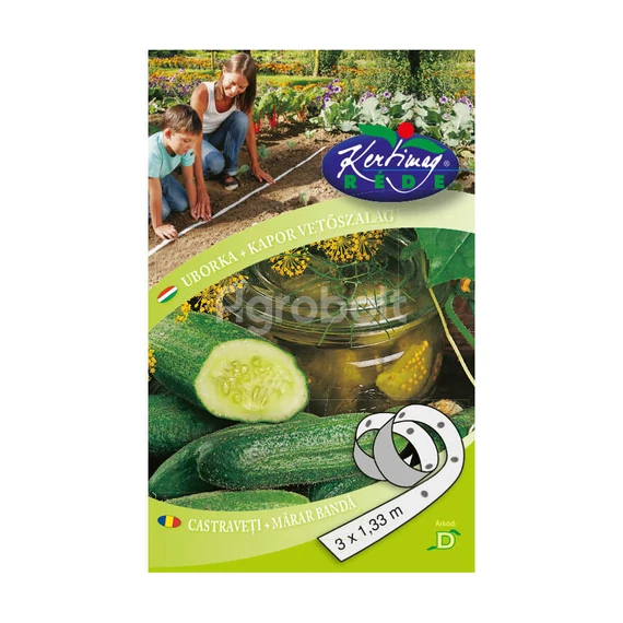Uborka és kapor vetőmag szalag