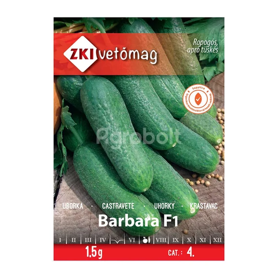 Barbara F1 uborka vetőmag 1,5g ZKI vetőmag