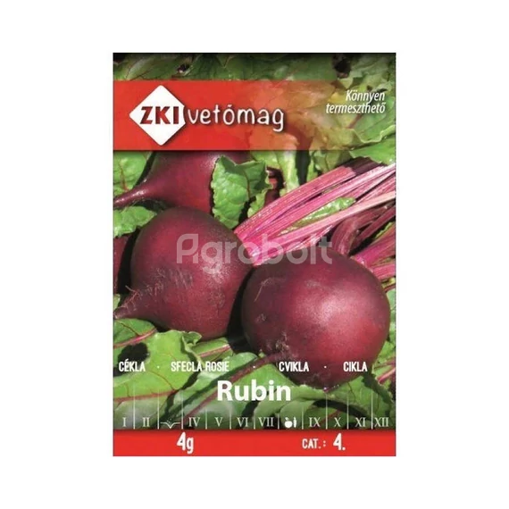 Cékla vetőmag Rubin 4g - ZKI vetőmag - zki7044