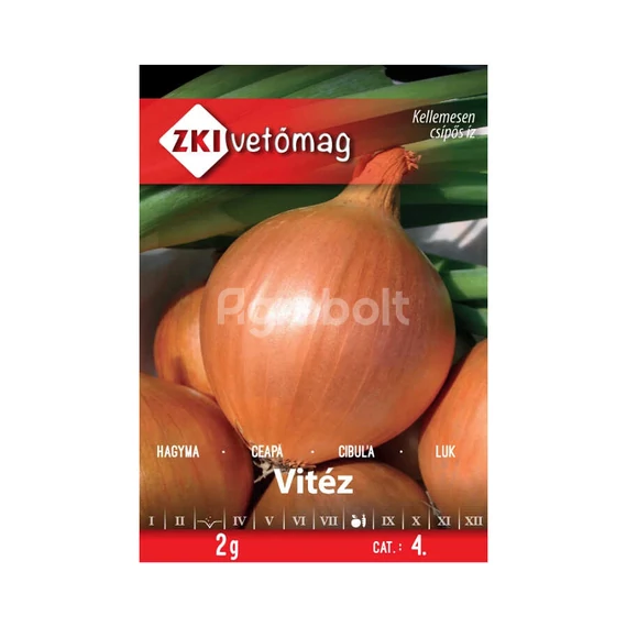 Hagyma vetőmag Vitéz 2g - ZKI vetőmag - zki7024