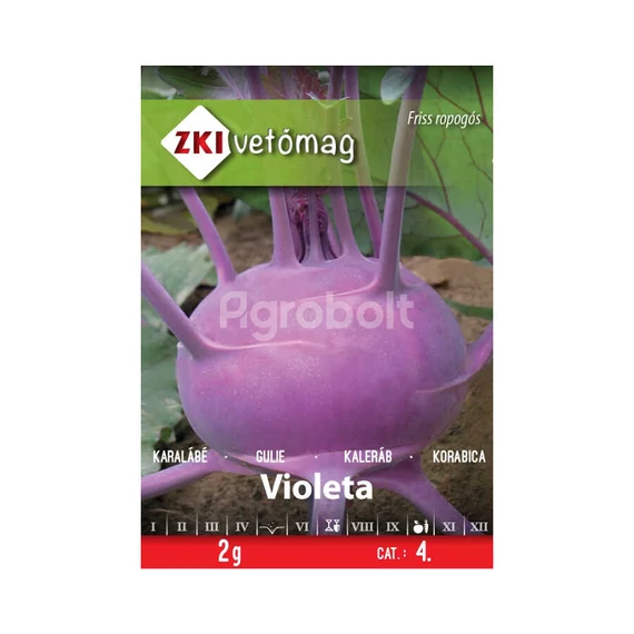 Karalábé vetőmag Violeta 2g - ZKI vetőmag - zki7039