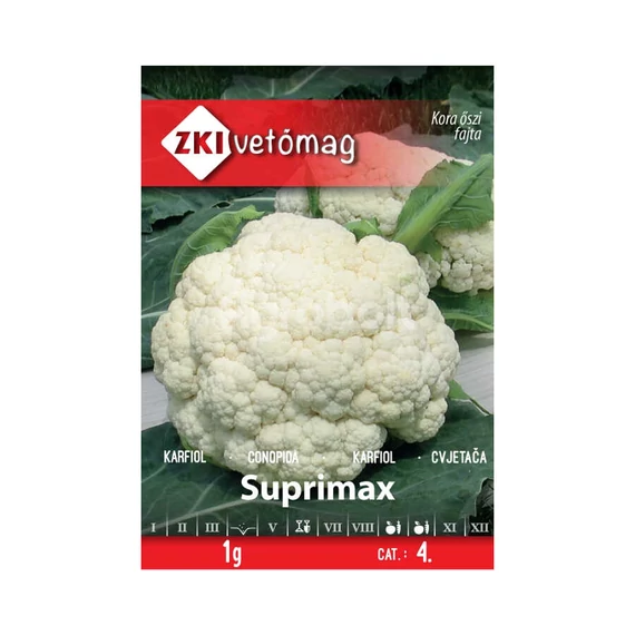 Karfiol vetőmag Suprimax 1g - ZKI vetőmag - zki7038