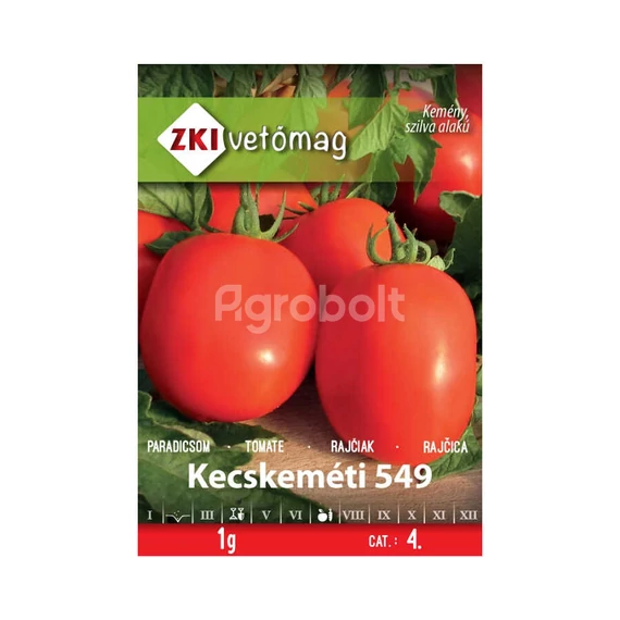 Paradicsom vetőmag Kecskeméti 549 1g - ZKI vetőmag - zki7015