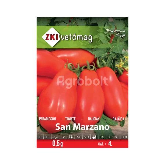 Paradicsom vetőmag San Marzano 0,5g - ZKI vetőmag - zki7013