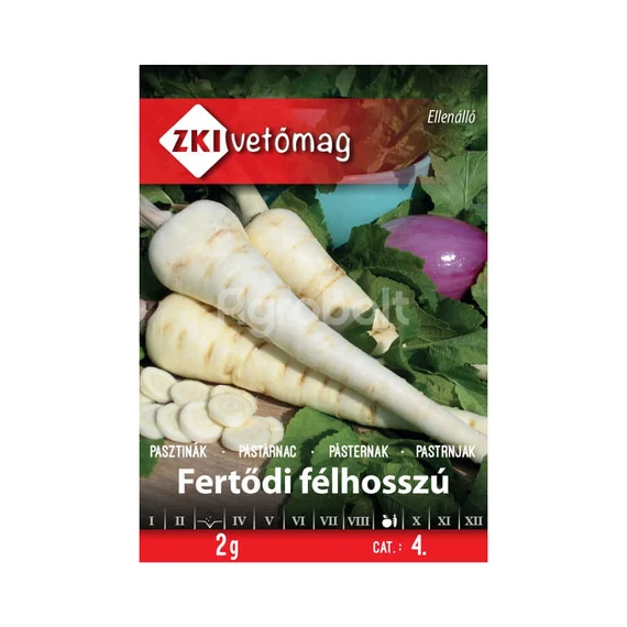 Pasztinák vetőmag Fertődi félhosszú 2g - ZKI vetőmag - zki7032