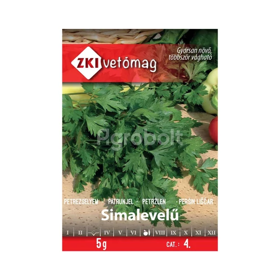 Levélpetrezselyem vetőmag Simalevelű 5g - ZKI vetőmag - zki7045