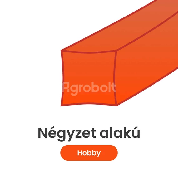 Hobbi Fűkasza damil négyzet
