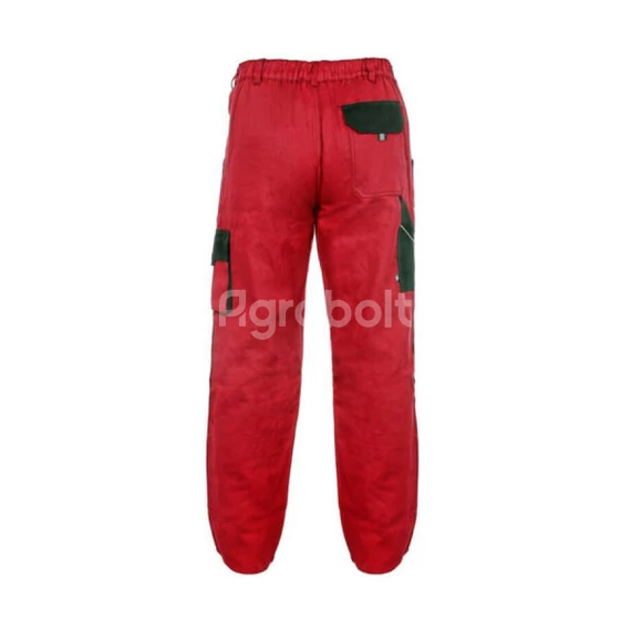 CXS Luxy Josef Derekas nadrág - Piros-Fekete hátulról