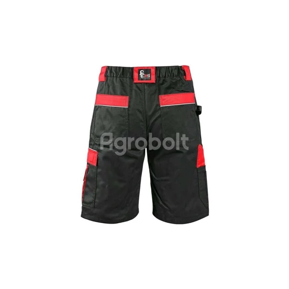 CXS Orion David rövidnadrág - Fekete-Piros hátulról