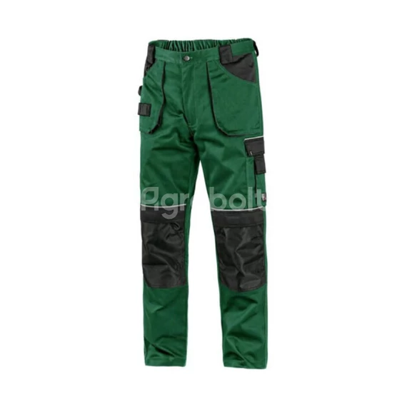 CXS Orion Teodor derekas munkásnadrág - Zöld-Fekete - 980180