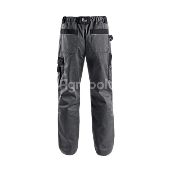 CXS Orion Teodor derekas munkásnadrág - Szürke-Fekete hátulról