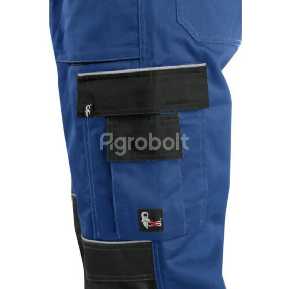 CXS Orion Krystof Kantáros munkavédelmi nadrág - Kék-Fekete