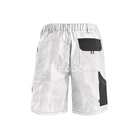 CXS Luxy Tomás munkás rövidnadrág - Zöld-Fekete hátulról