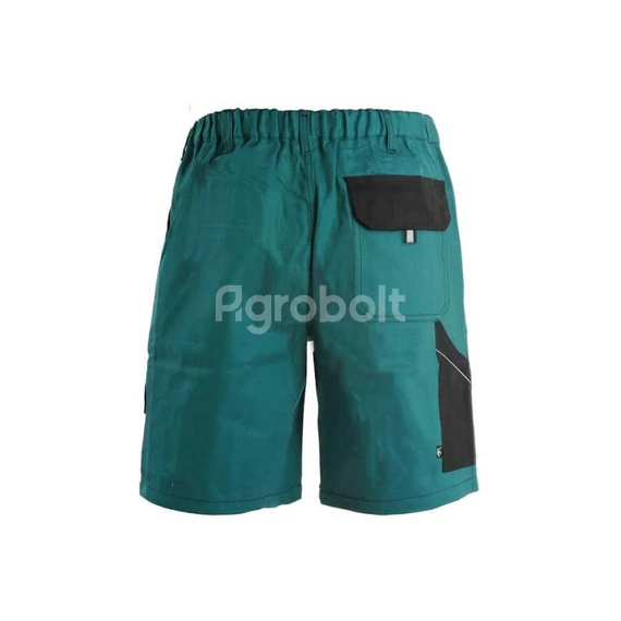 CXS Luxy Tomás munkás rövidnadrág - Zöld-Fekete hátulról