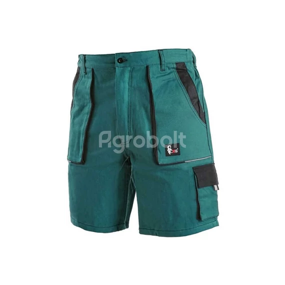 CXS Luxy Tomás munkás rövidnadrág - Zöld-Fekete - 106000651046