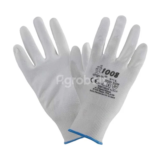 Mártott kesztyű, fehér (Urgent 1008)