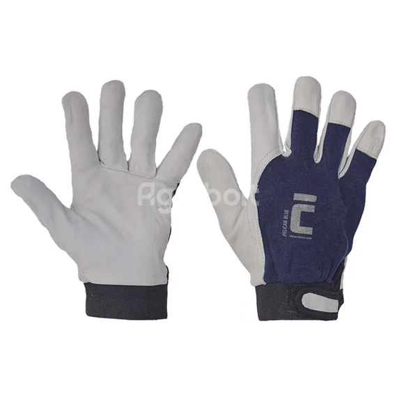 Kombinált munkás kesztyű (Pelican Blue)