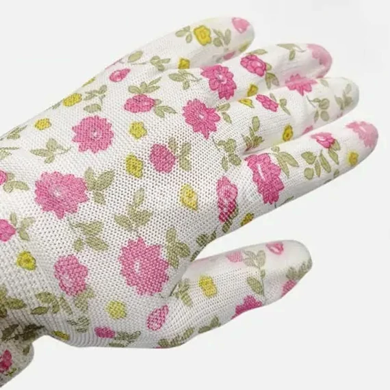 Női kertész kesztyű, virágos (Pure Pretty)