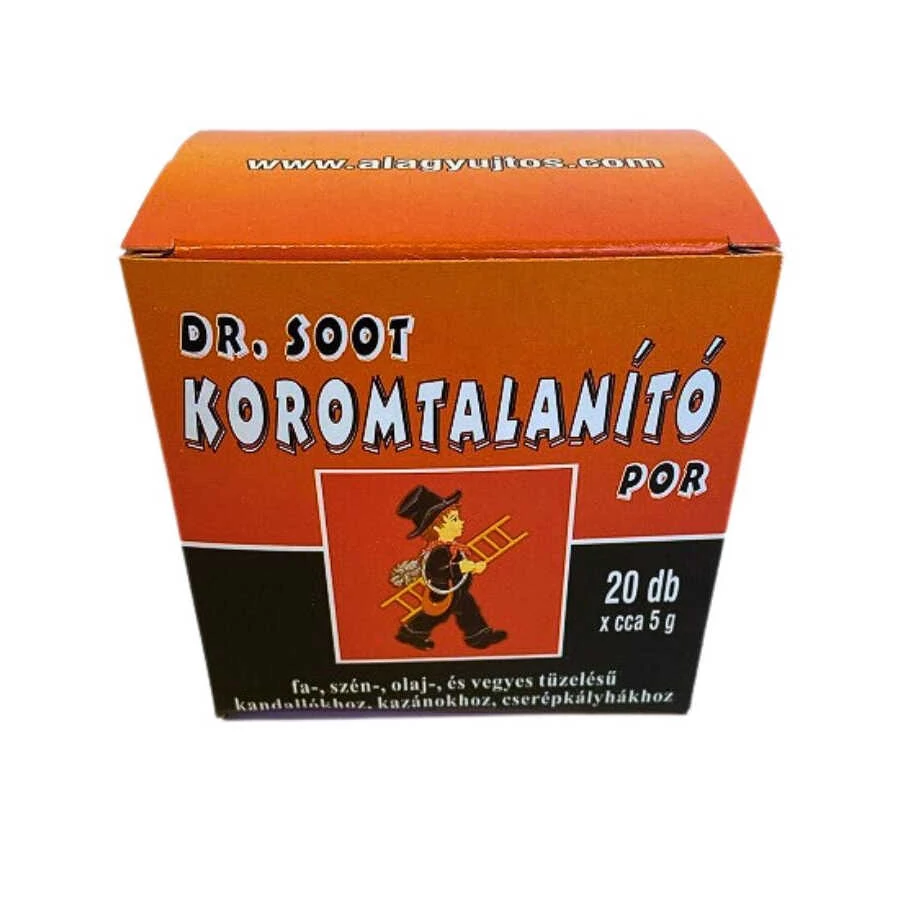 Dr. Soot koromtalanító por - 20 x 5g