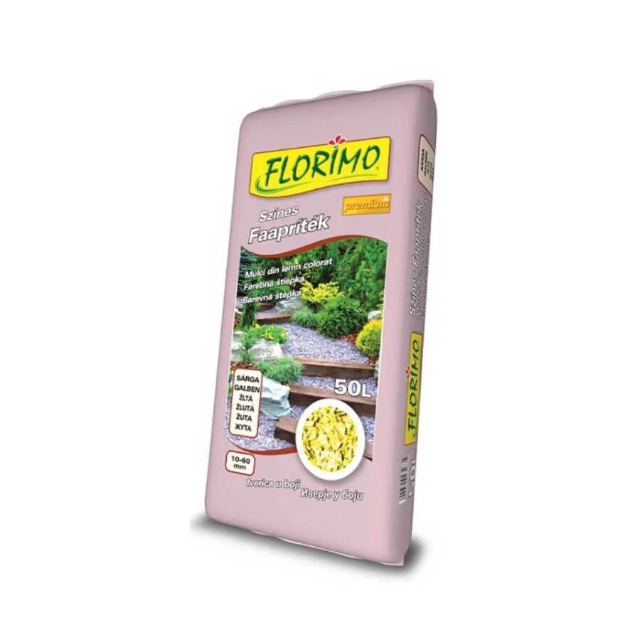 Florimo Faapríték Sárga - 50 l