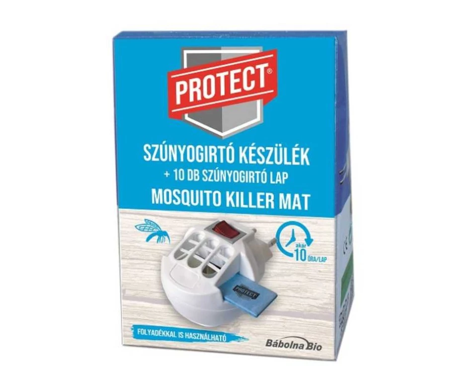 Protect szúnyogirtó készülék + 10 lapka
