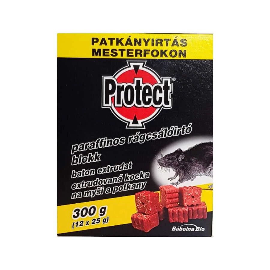 Protect Rágcsálóirtó Paraffinos Blokk - 300 g