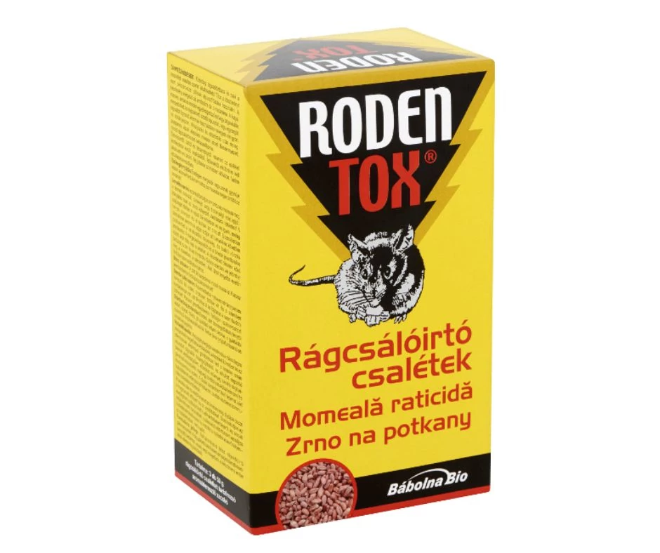 Rodentox rágcsálóirtó csalétek - 150 g
