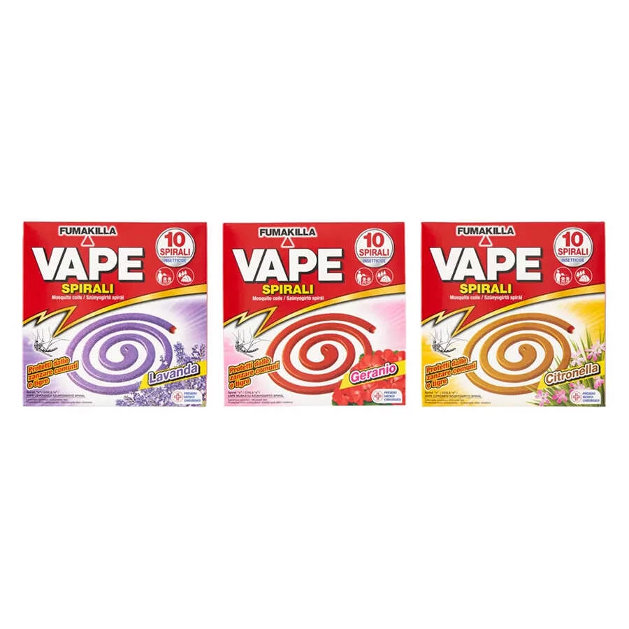 Vape szúnyogriasztó spirál 10 db