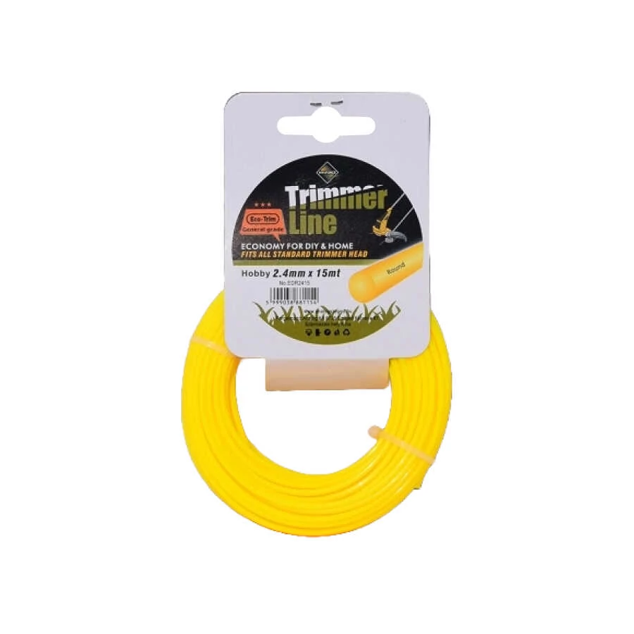 TrimmerLine Hobby Fűnyíró Damil - 2,4 mm x 15 m - Kör