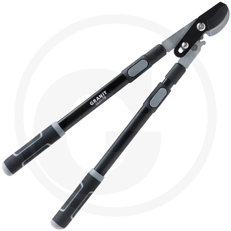 Ágvágó olló teleszkópos, mellévágó 65-90 cm - Granit Black Edition