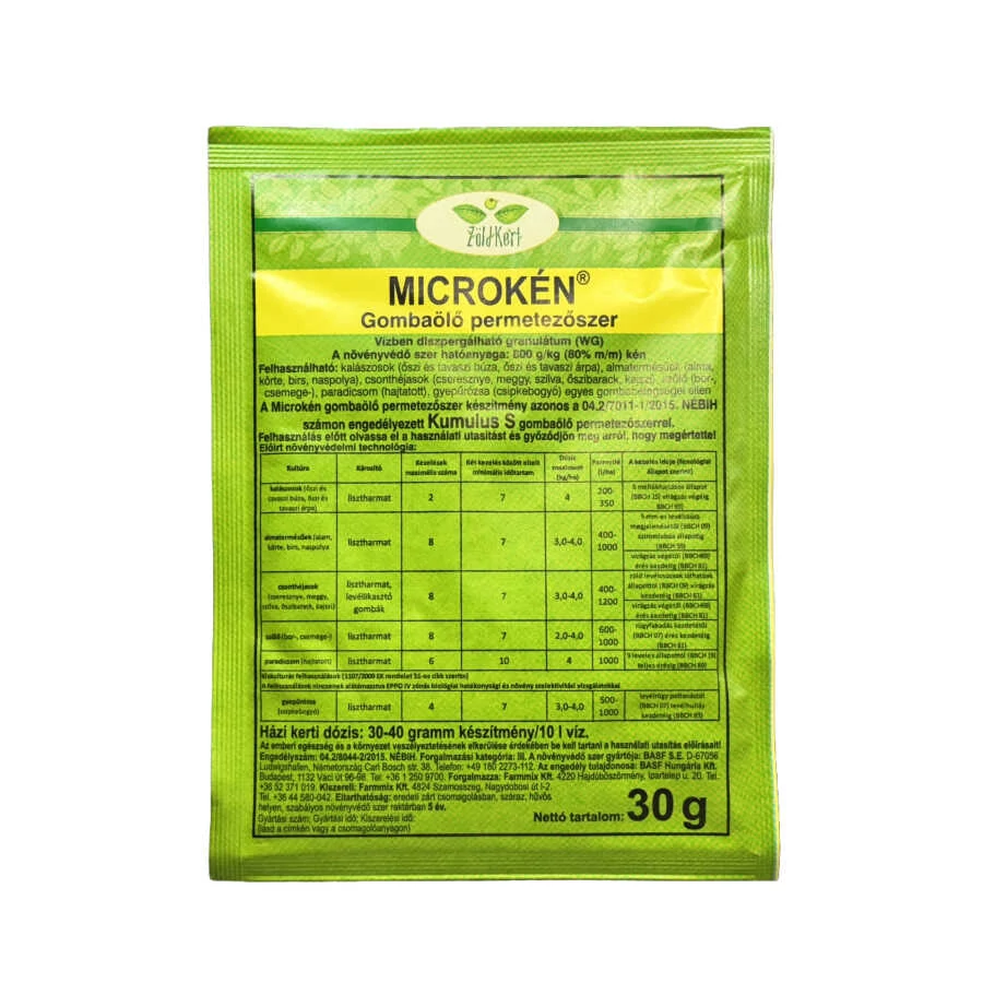 Microkén gombaölő permetszer 30 g