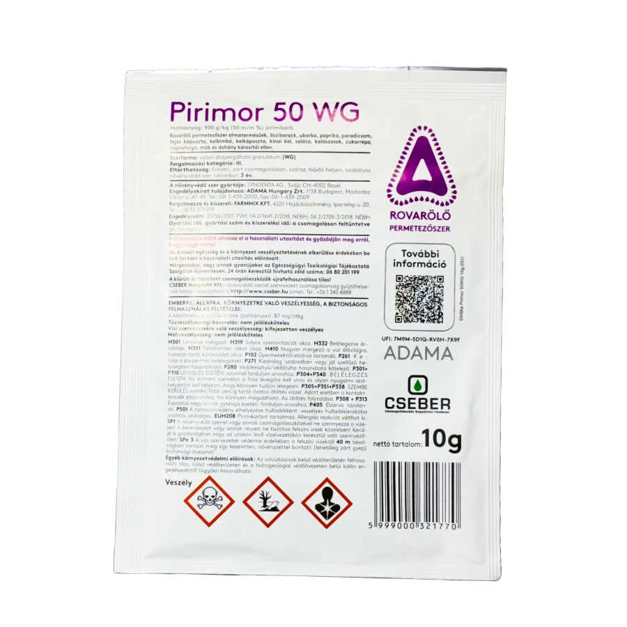 Pirimor 50 WG 10g Rovarölő permetszer