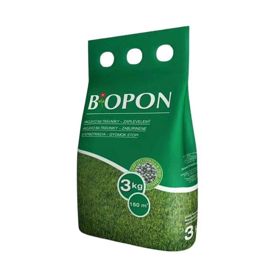 Biopon Gyom-Stop gyepműtrágya - 3 kg