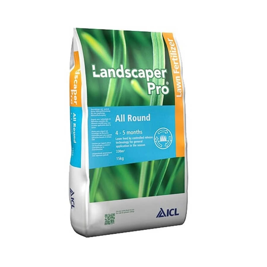 Landscaper Pro Allround általános gyepfenntartó gyeptrágya - 15 kg