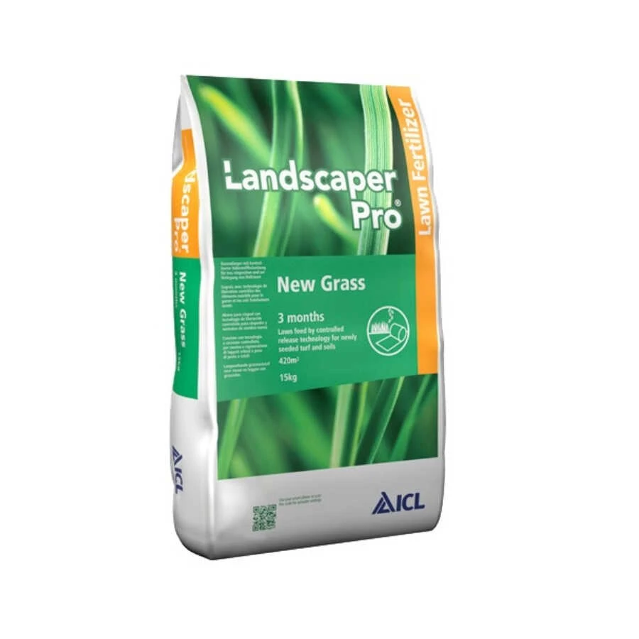 Landscaper Pro New Grass starter gyeptrágya gyeptelepítéshez - 15 kg