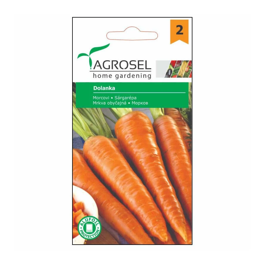 Sárgarépa vetőmag Dolanka 5 g - Agrosel