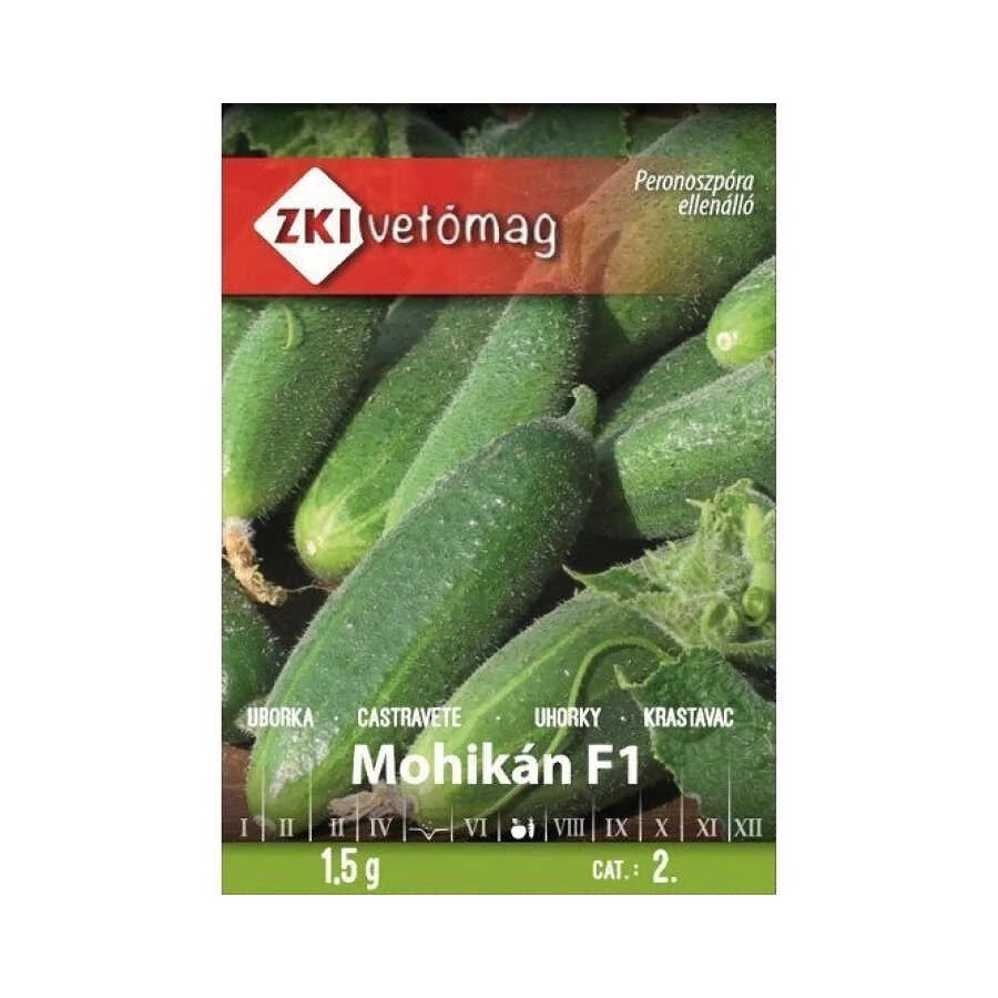 Uborka vetőmag Mohikán F1 1,5g - ZKI vetőmag