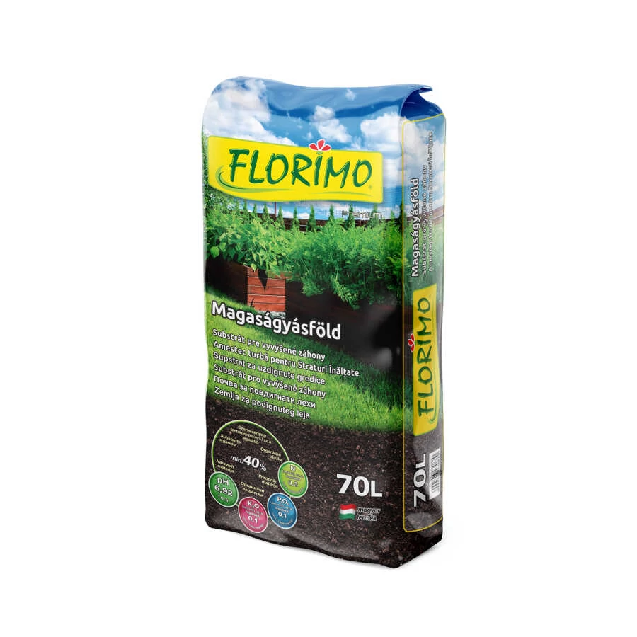 Florimo Magaságyás virágföld - 70 l